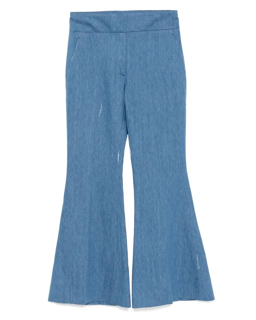 Gabriela Hearst Blue Marsh Flared Jeans