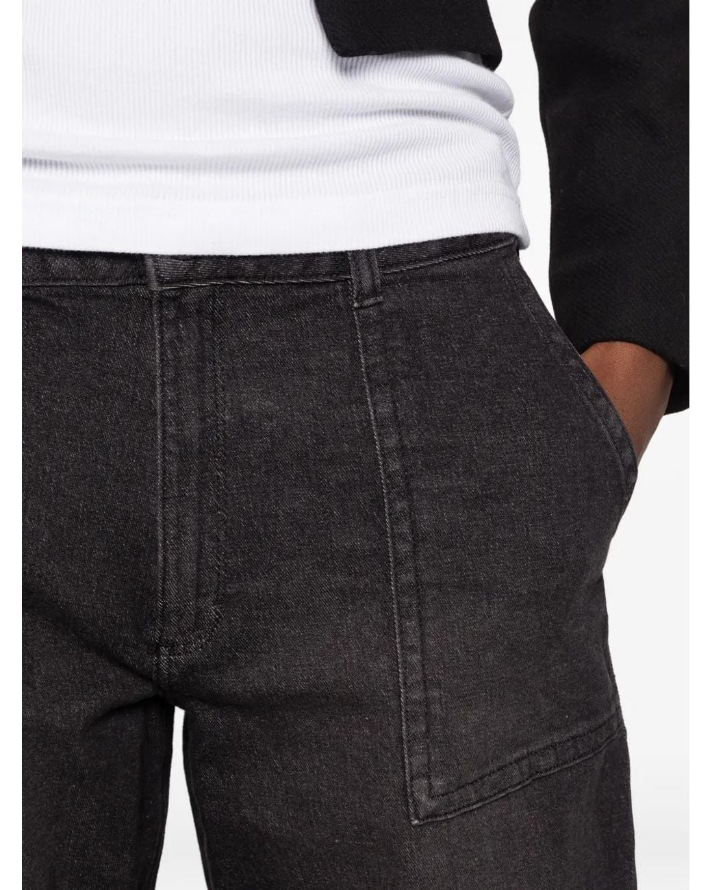 BETTY&CO Black Patch-Pocket Jeans