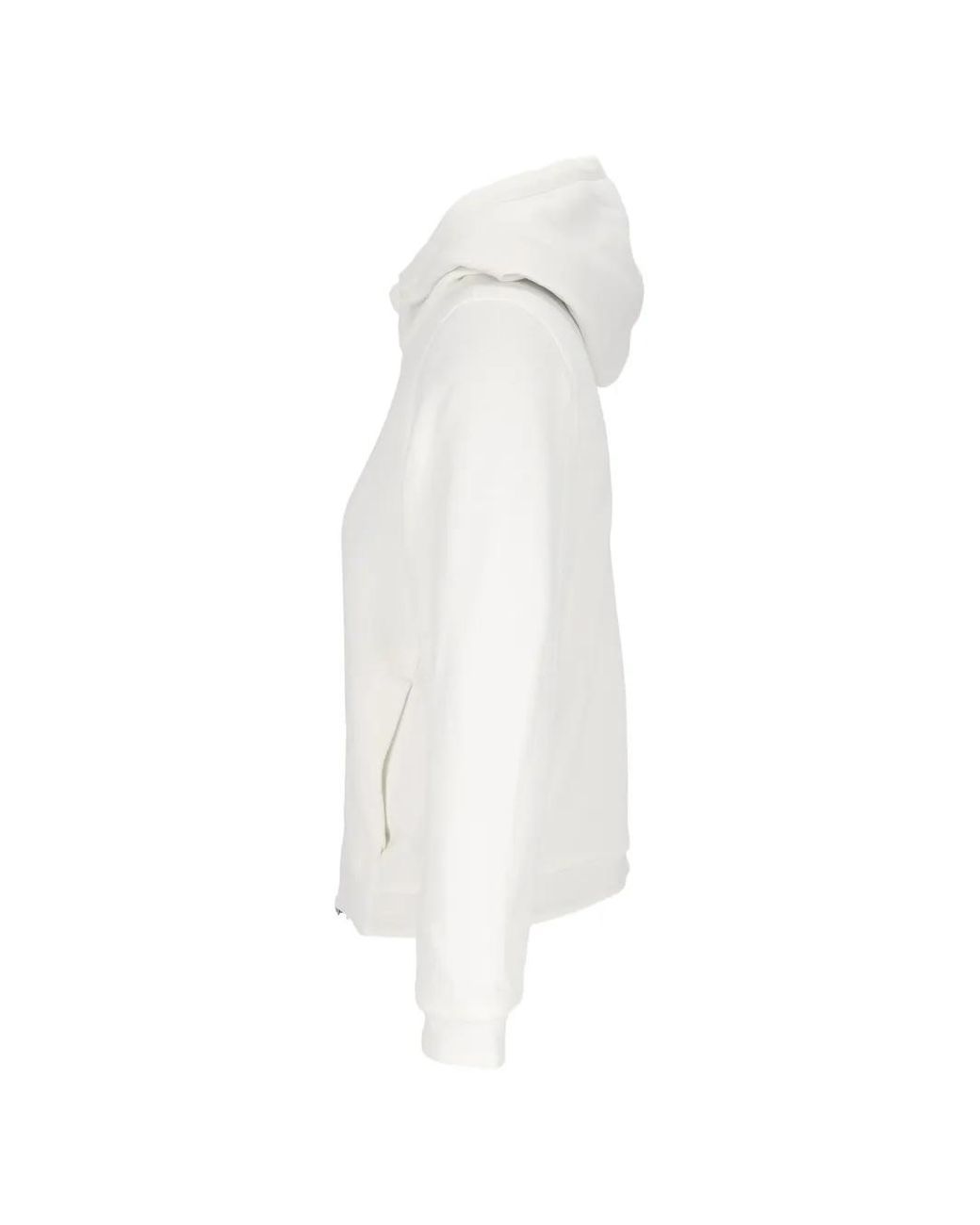 K-Way White Deva Light Reversible Faux-Fur Jacket