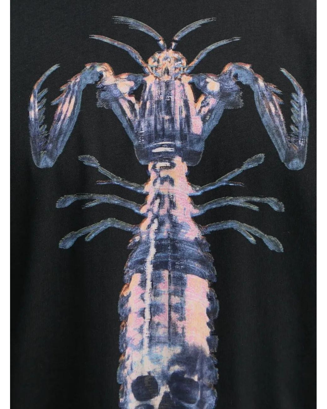 Paul Smith Black Lobster Print T-Shirt for men