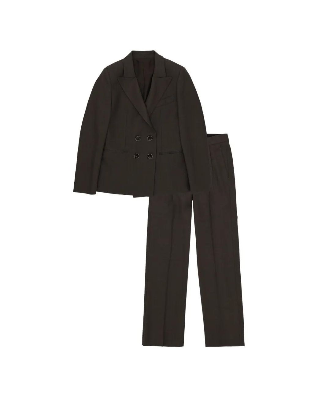 Fortela Black Costume Bibiane À Boutonnière Croisée