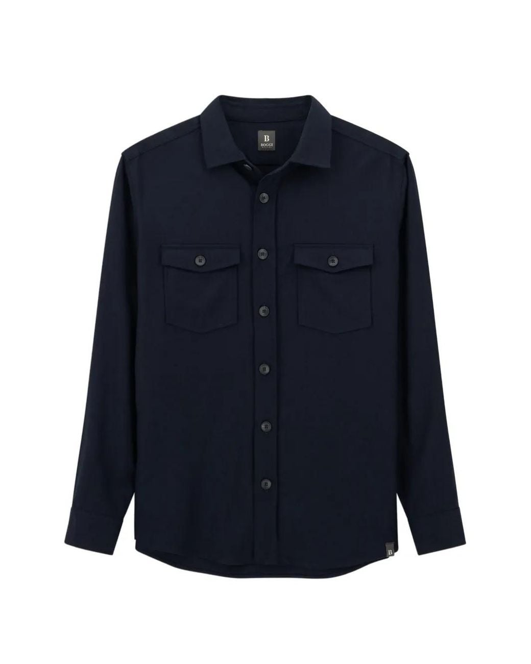 Boggi Blue Overshirt for men
