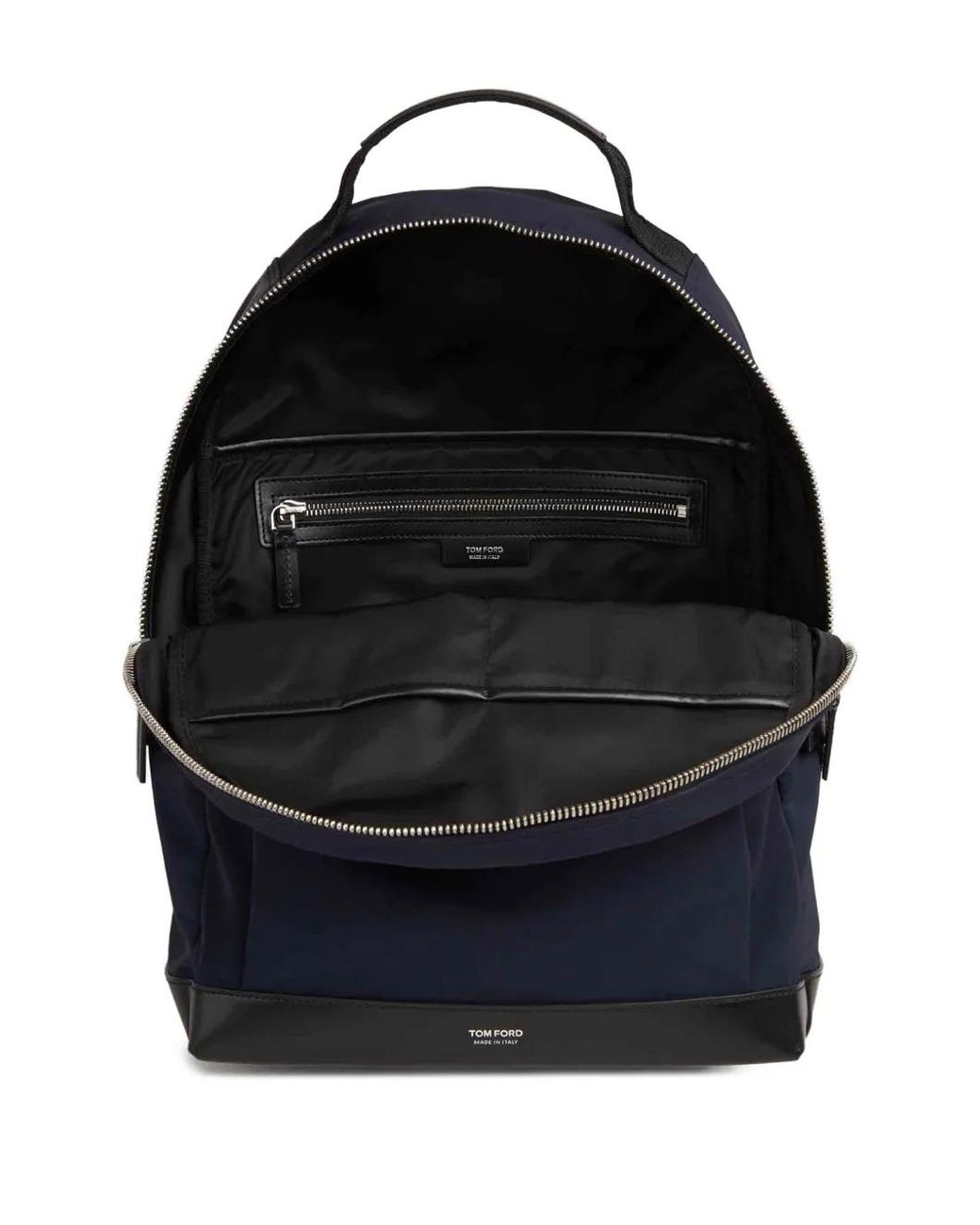 Tom Ford Blue Zip Backpack for men