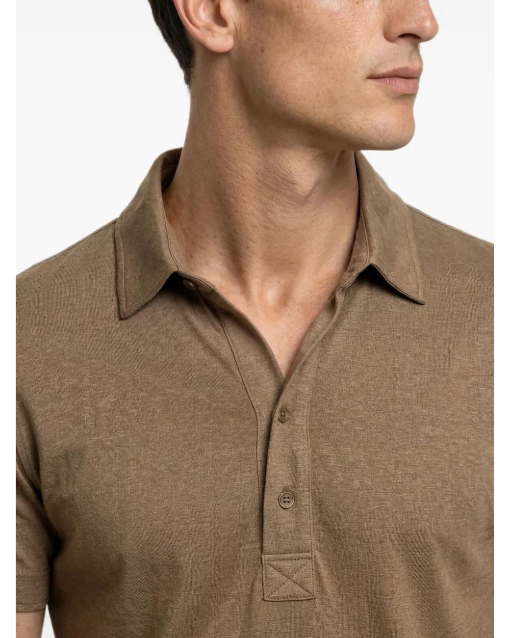 Orlebar Brown Brown Sebastian Polo Shirt for men