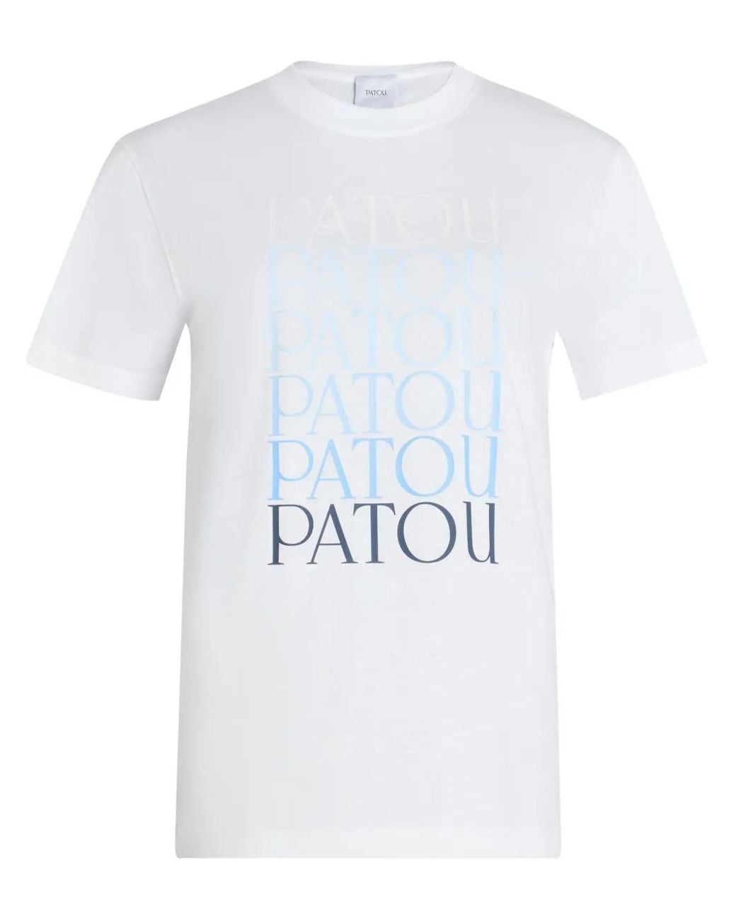 Patou White Logo-Print T-Shirt