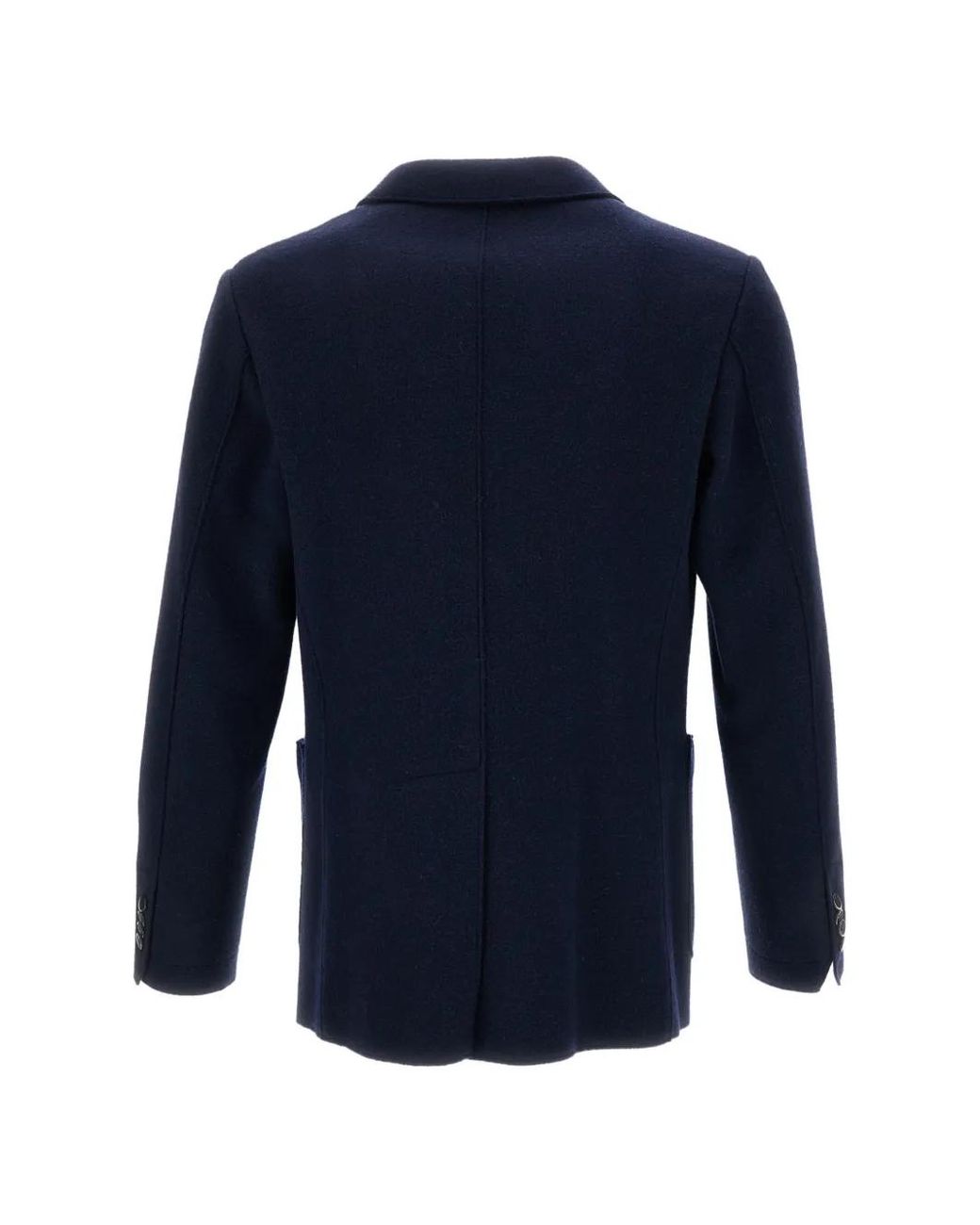Barena Blue Three-Button Patch-Pocket Blazer for men