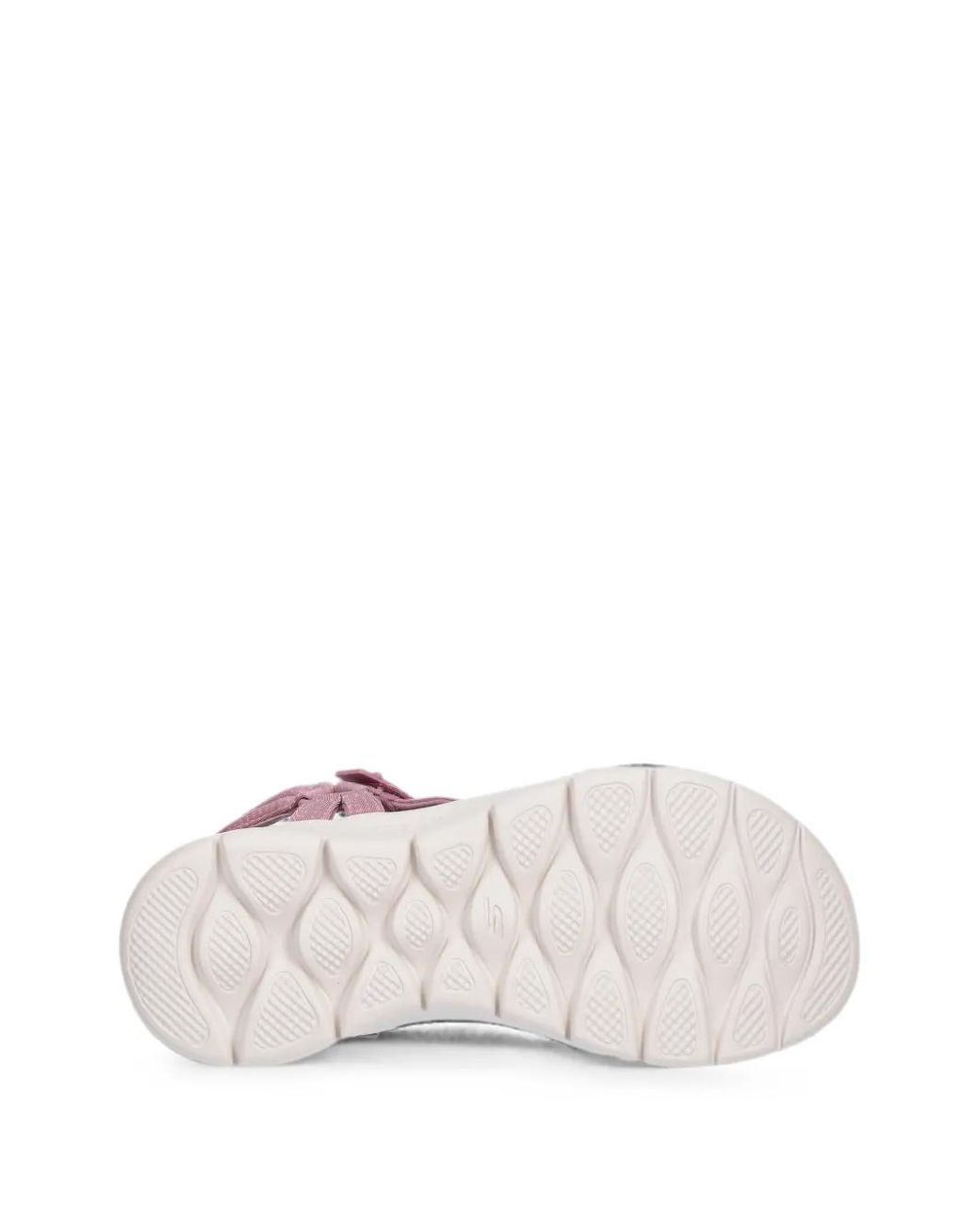 Skechers Pink Go Walk Flex Touch-Strap Sandals