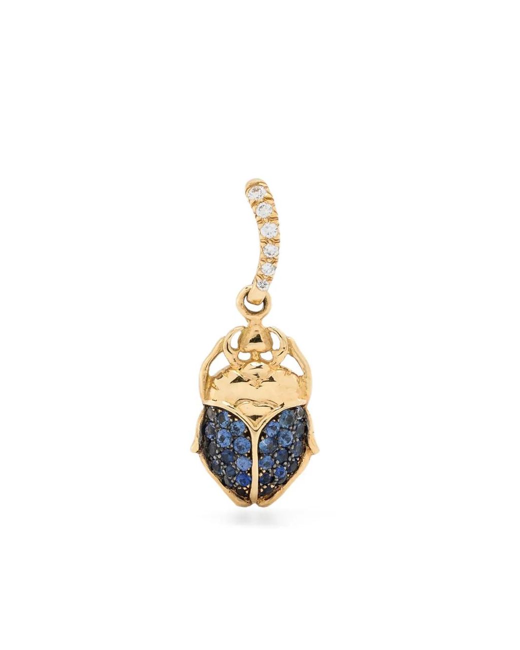Pendente Beetle di Aurelie Bidermann in Metallic