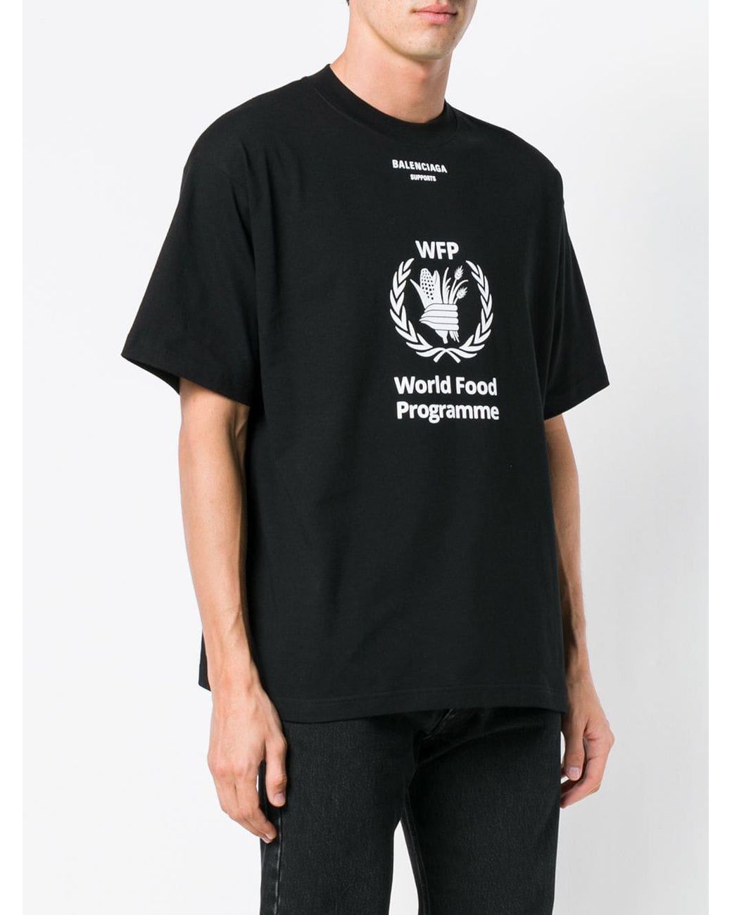 Balenciaga X World Food Programme Printed Tshirt  Farfetch