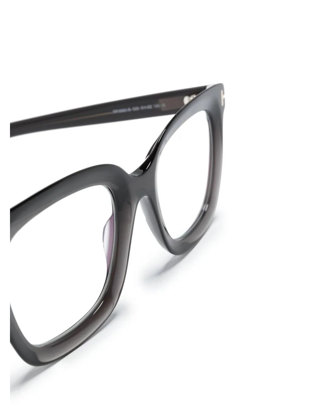 Tom Ford Brown Square-Frame Glasses