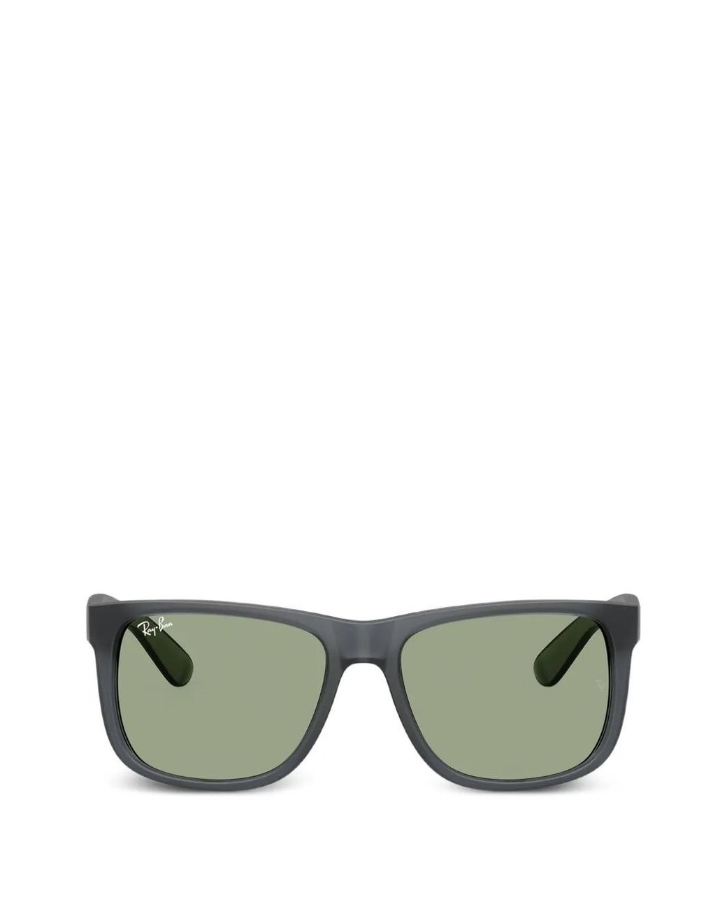 Ray-Ban Green Justin Square-Frame Sunglasses