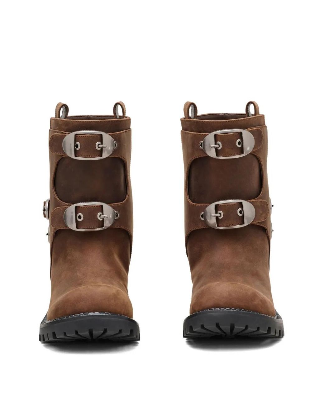 Marc Jacobs Brown Kiki Moto Boots