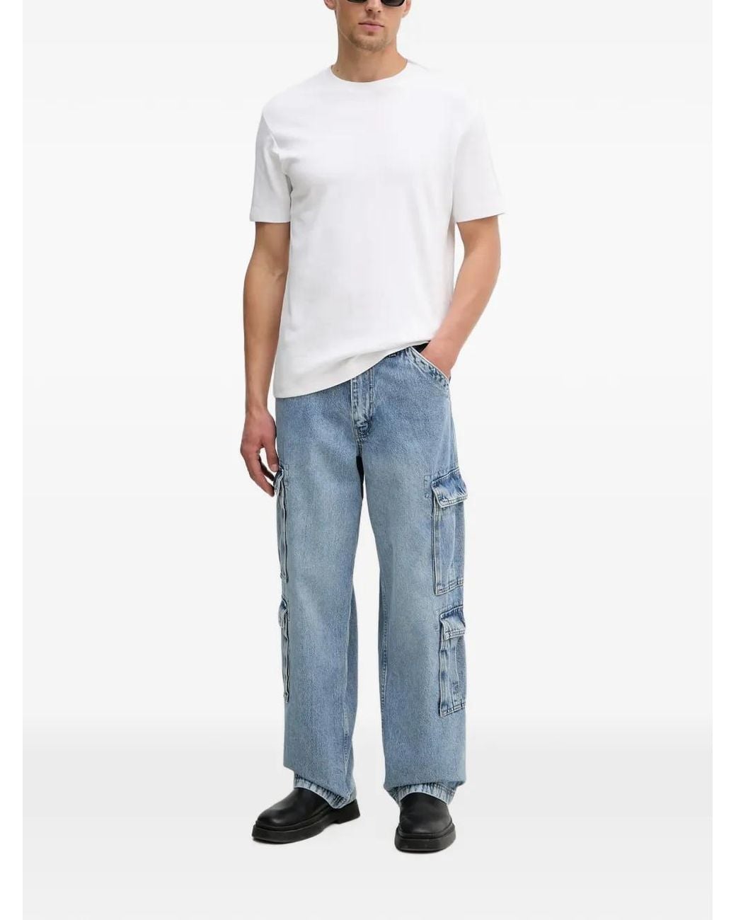 Levi's Blue 578 Cargo Jeans for men