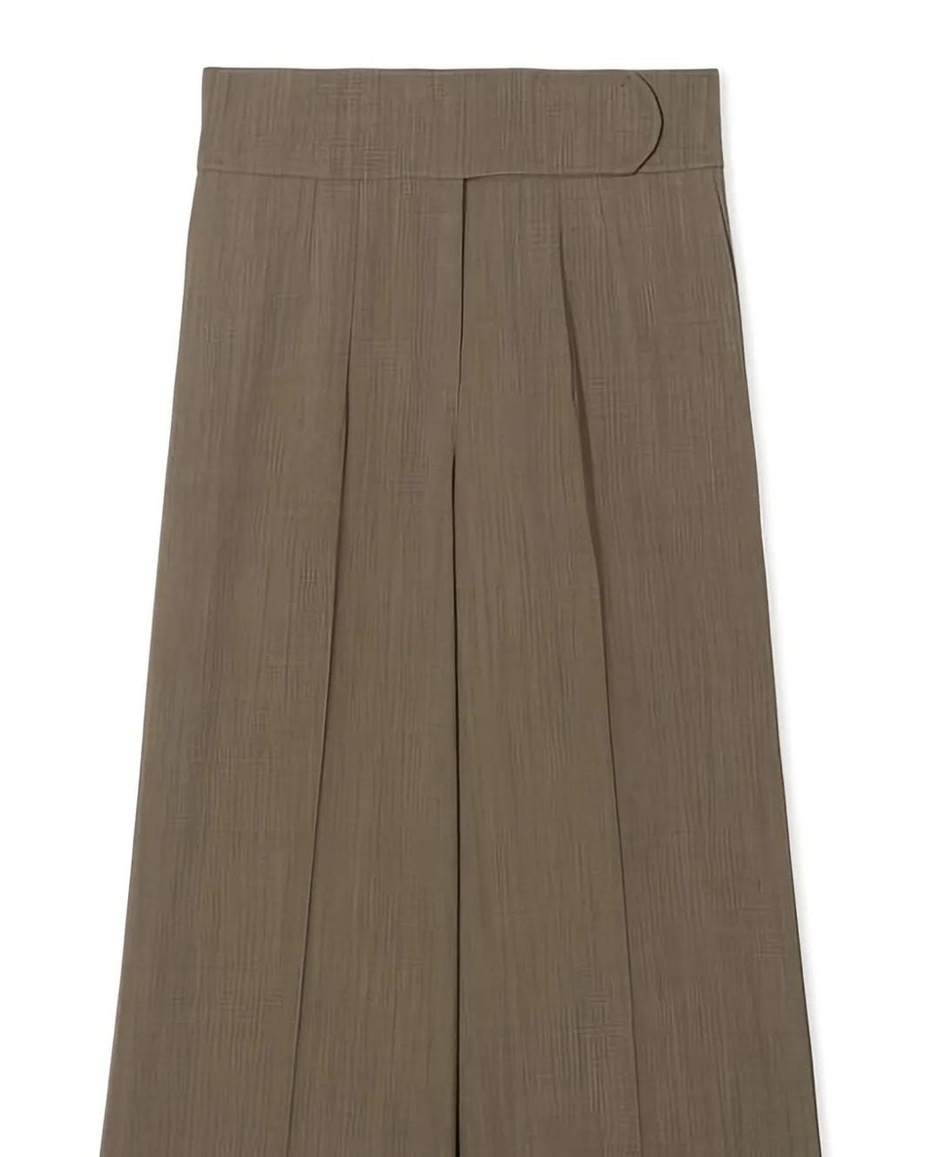 Co. Green Pleated Trousers