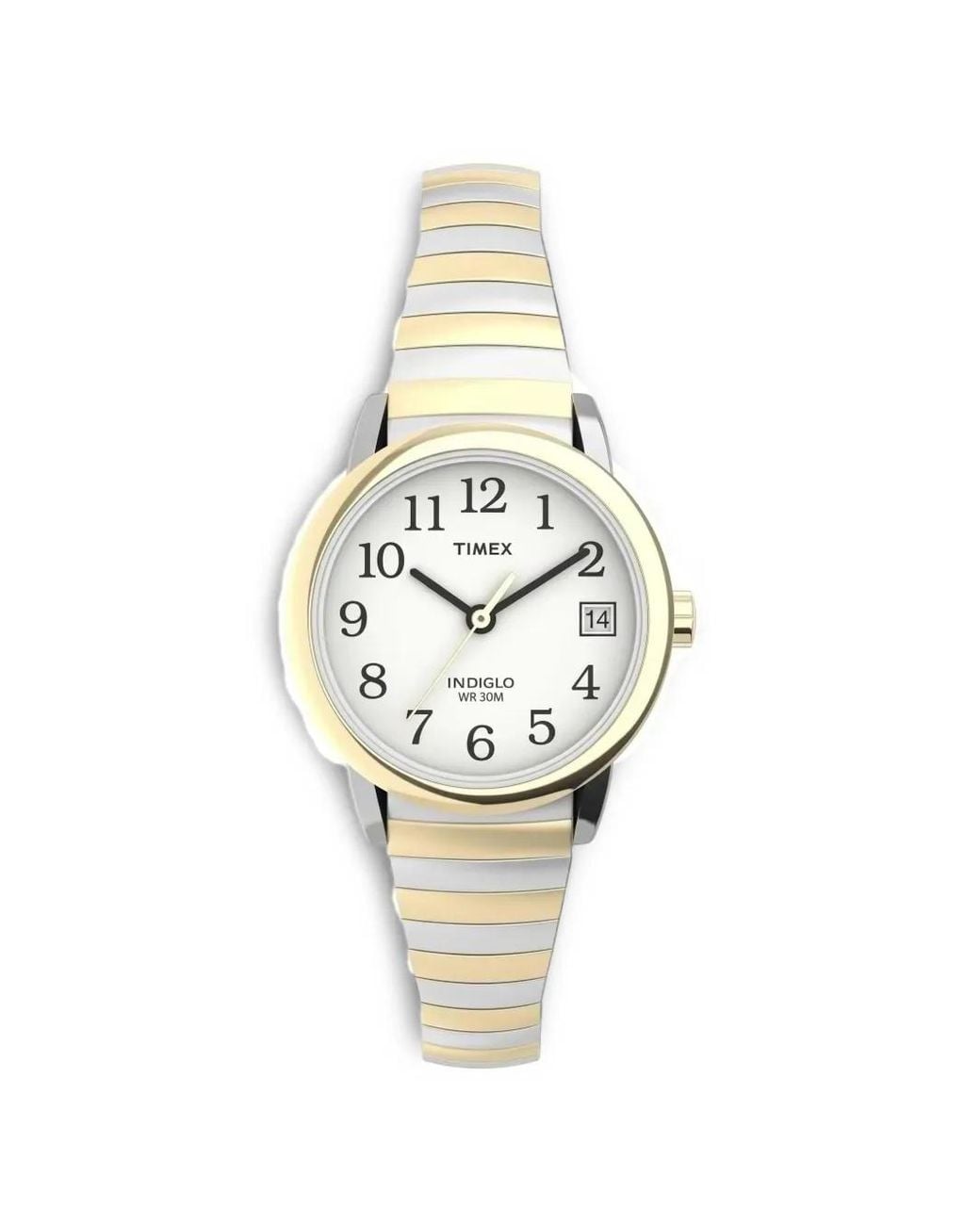 Timex Metallic Montre Easy Reader Mm