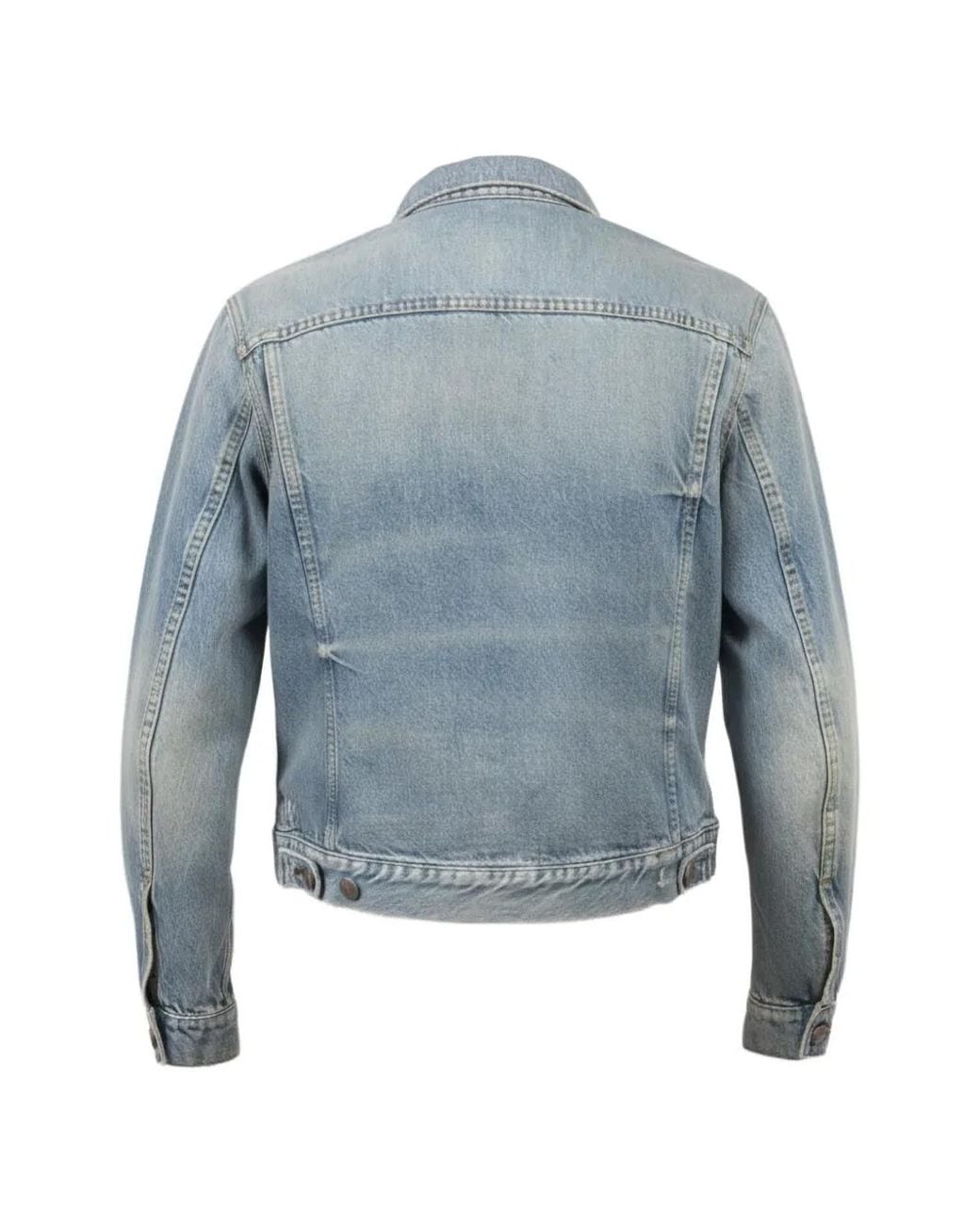 R13 Blue Buttoned Denim Jacket
