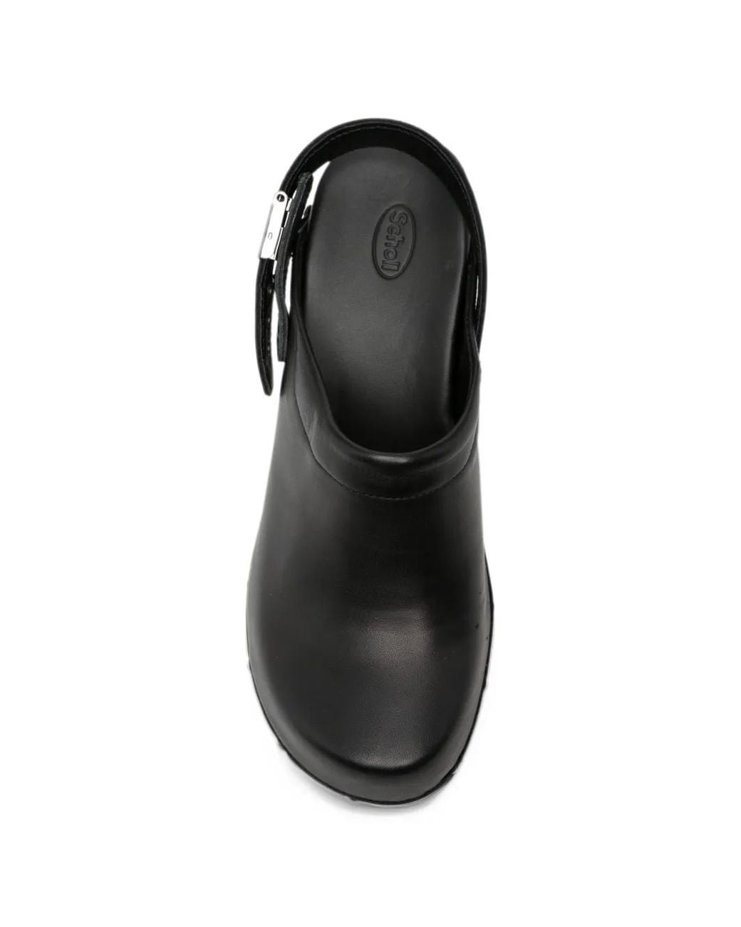 Scholl Gray Pescura Robin Studded Leather Mules