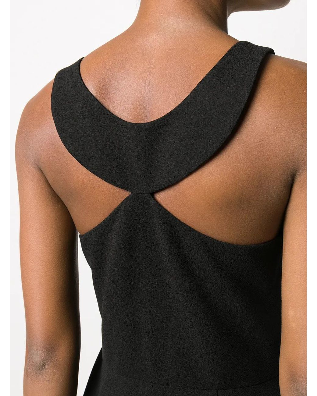 Givenchy Jurk Met Bewerkte Hals in het Black