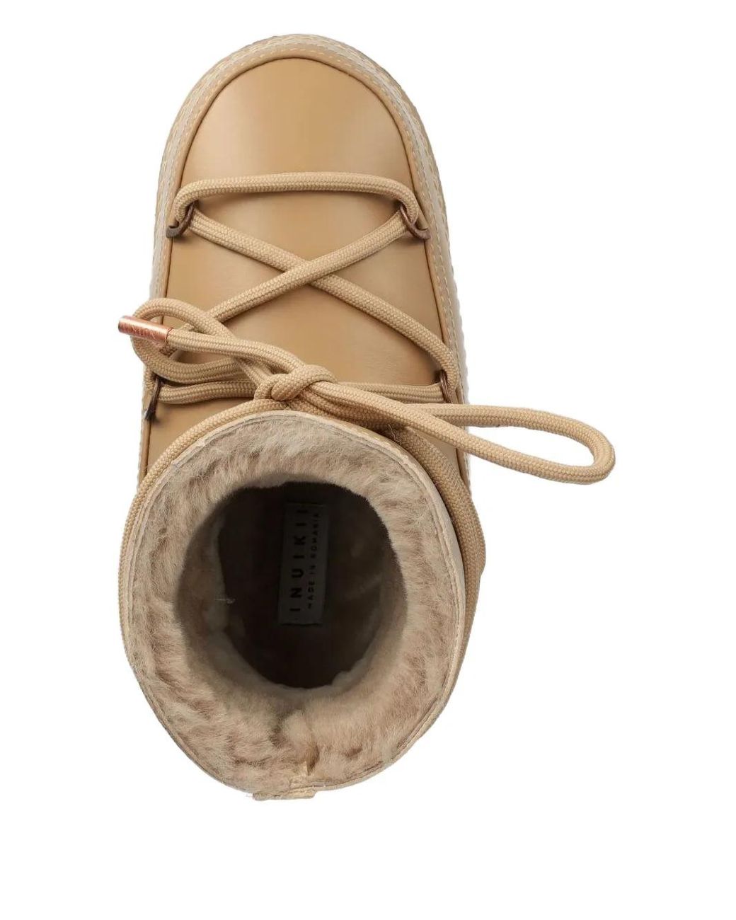 Inuikii Natural Lace-Up Snow Boots