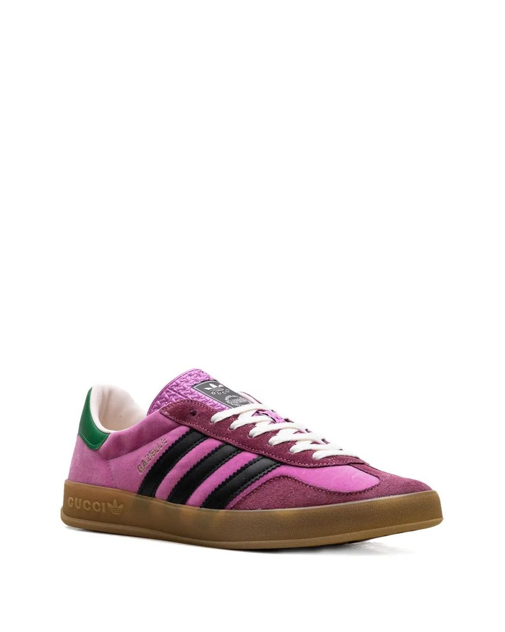 adidas gazelle silver green womens Gucci X Adidas Pink & Green Gazelle Sneakers Size 6 Women's Men 5 – Joyce's  Closet