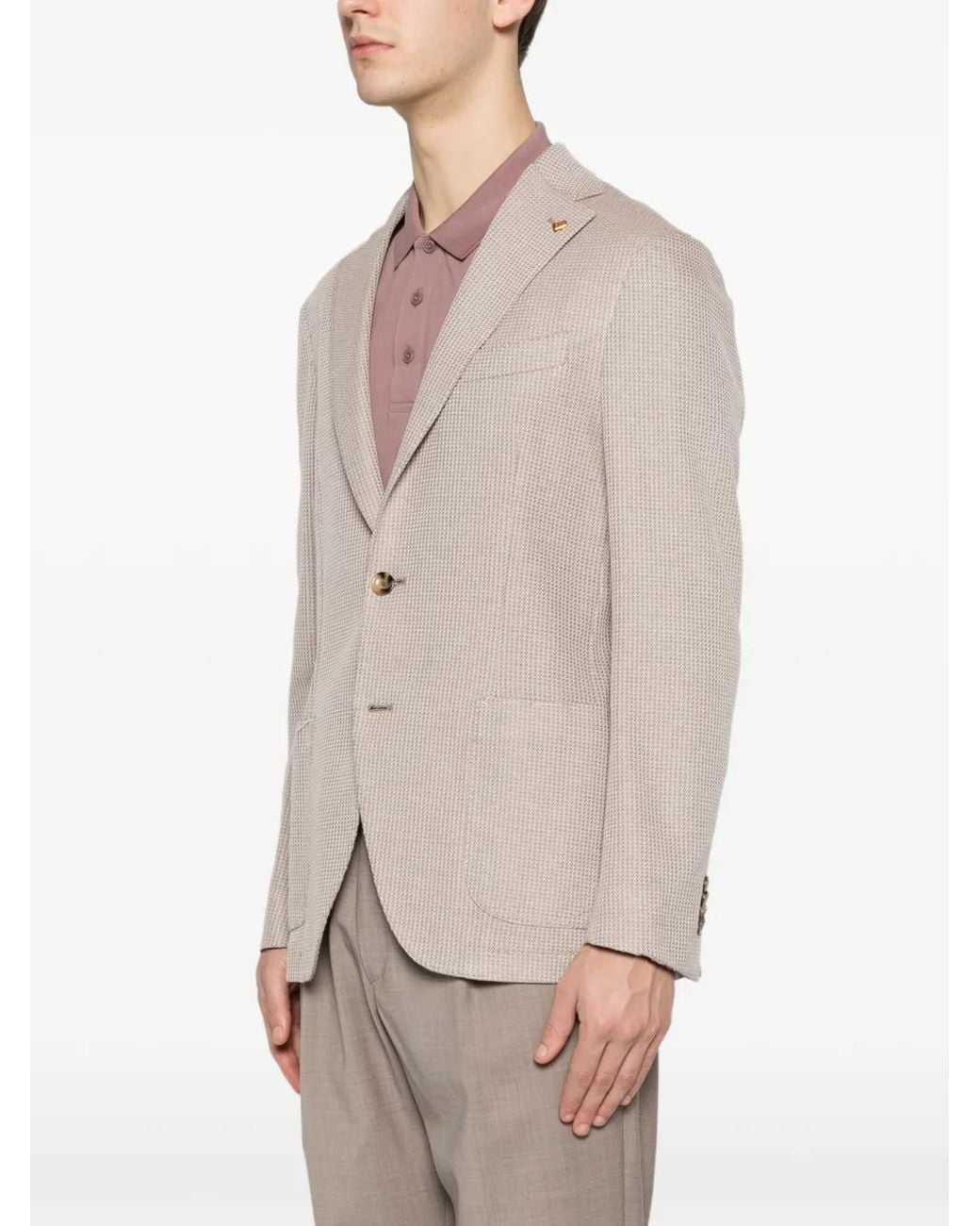 Latorre Natural Textured Blazer for men