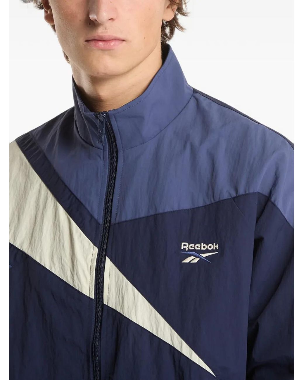 Reebok Blue Vector Track Jacket for men