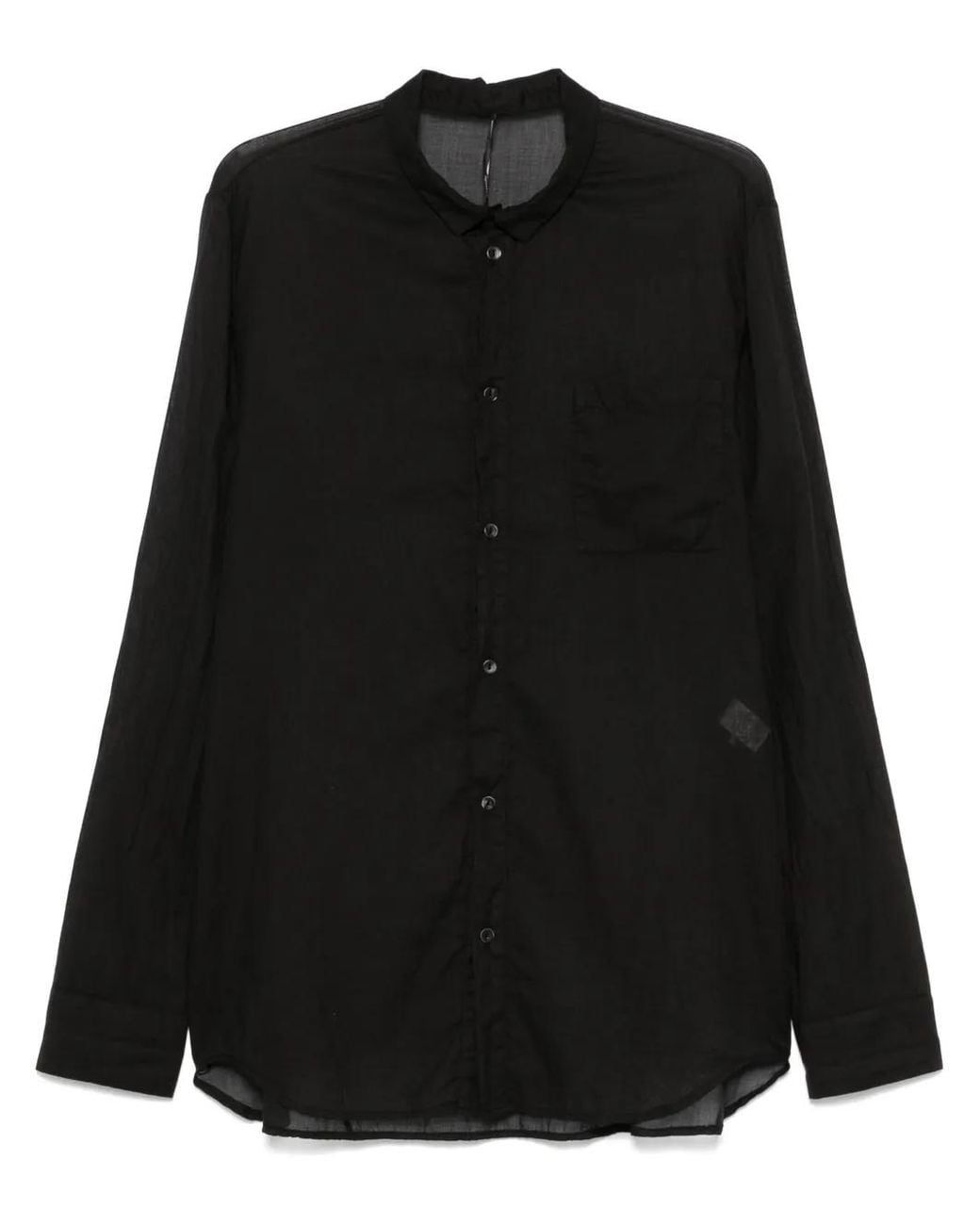 Masnada Black Cotton Shirt for men