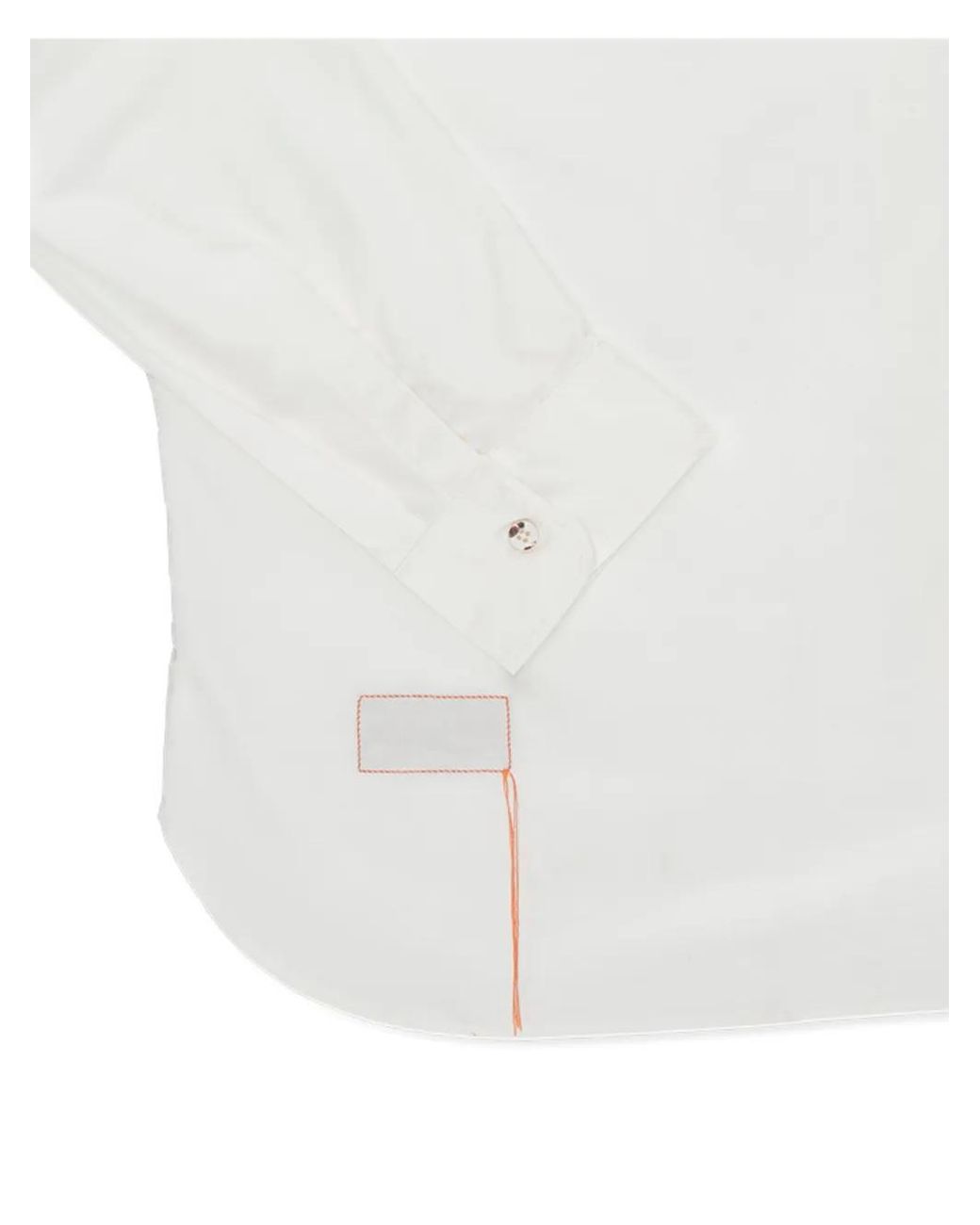 Fortela White Liam Chest-Pocket Shirt for men