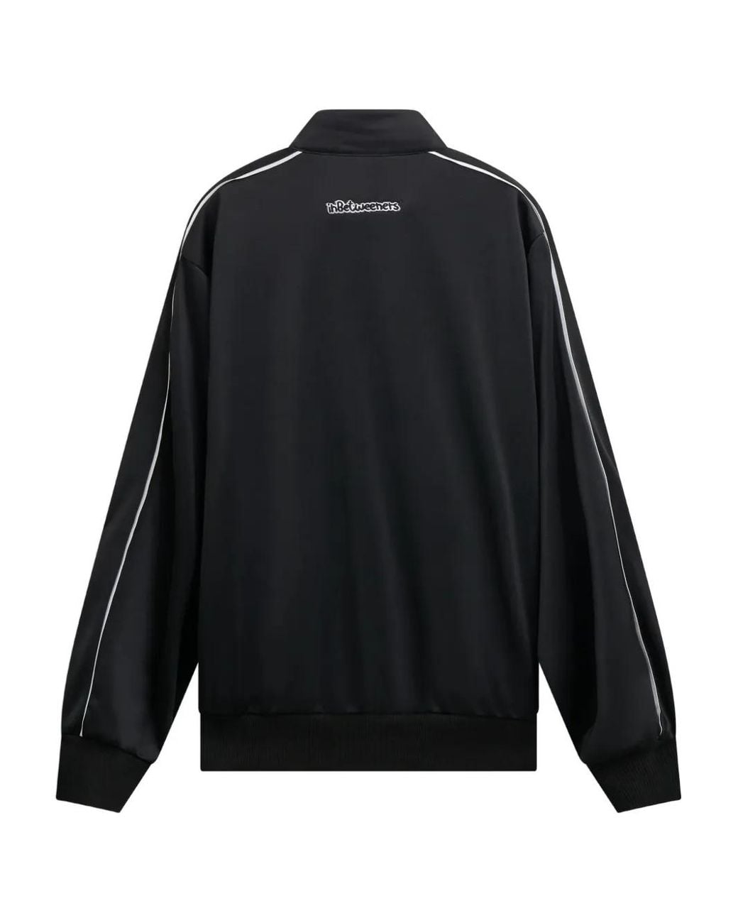 INBETWEENERS Black Zip Striped Jacket