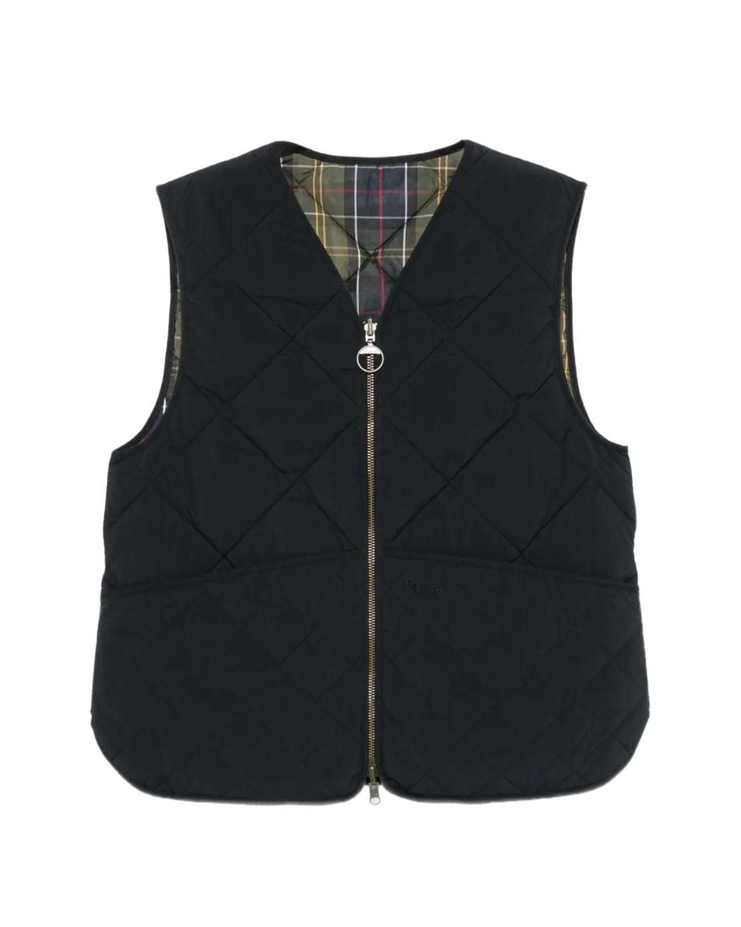 Barbour Black Quilted Gilet
