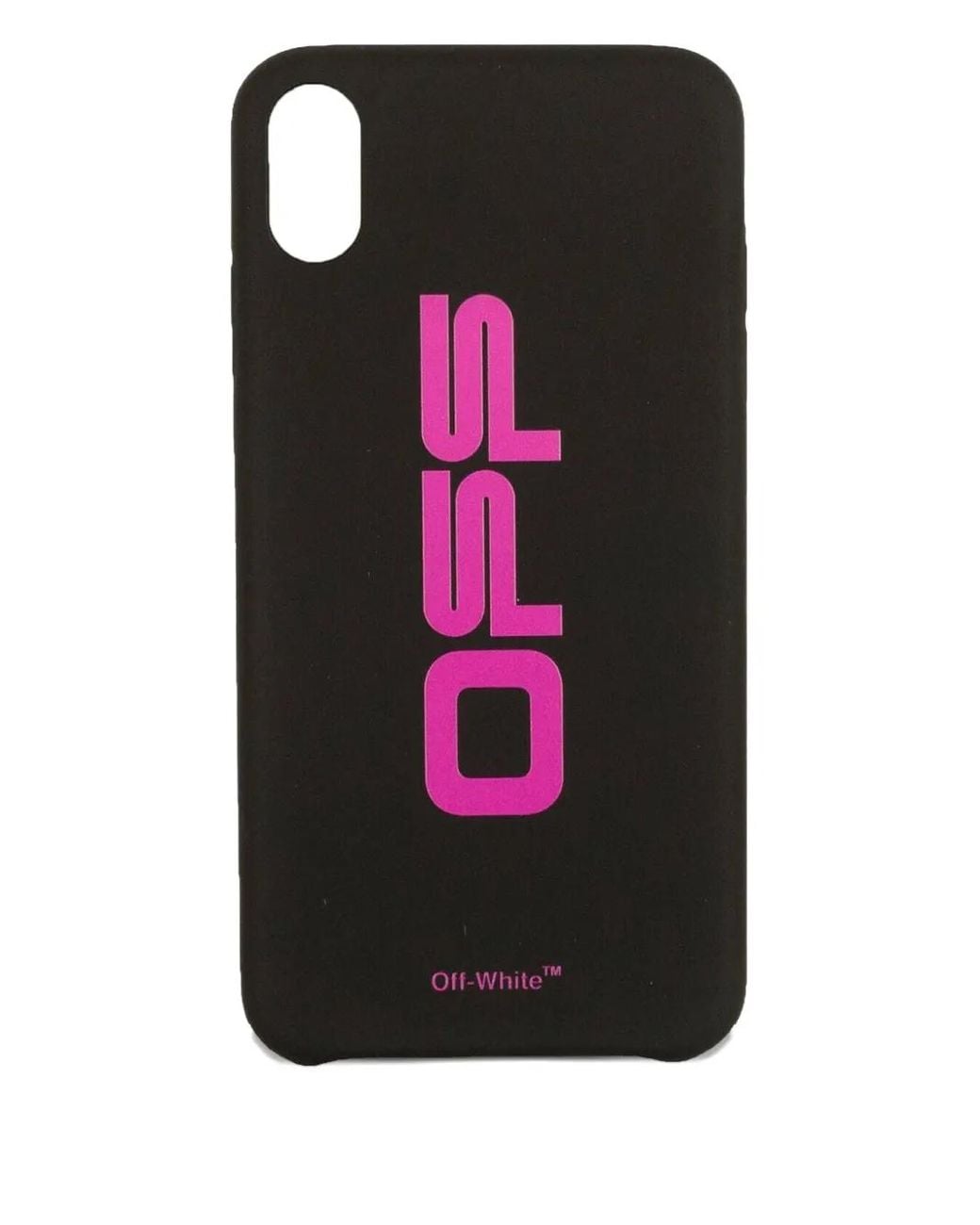 Off-White c/o Virgil Abloh Black Carryover Xs Max Phone Case