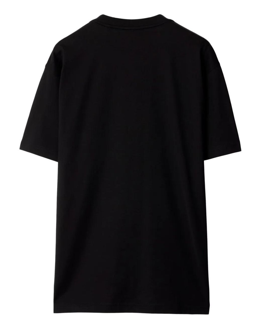 Burberry Black T-Shirts And Polos