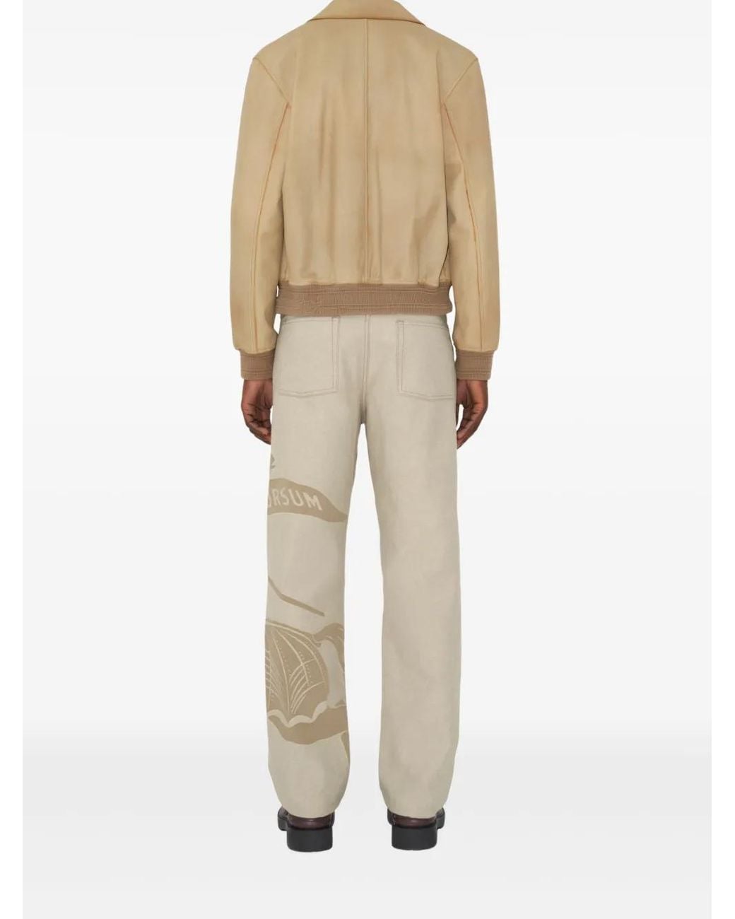 Burberry Natural Ekd Jeans for men