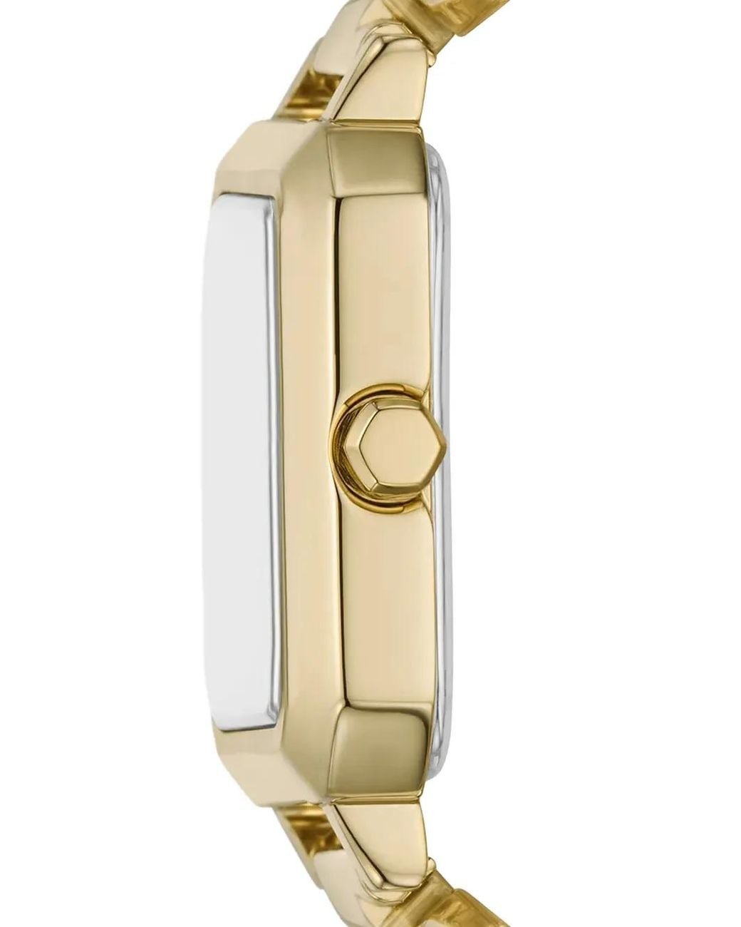 ARMANI EXCHANGE Metallic Armbanduhr Mit Eckiger Form 27Mm