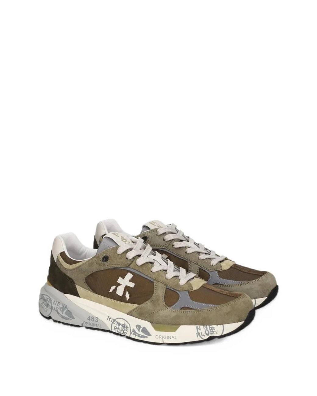 Premiata Green Mase25 H 8423 Sneakers for men