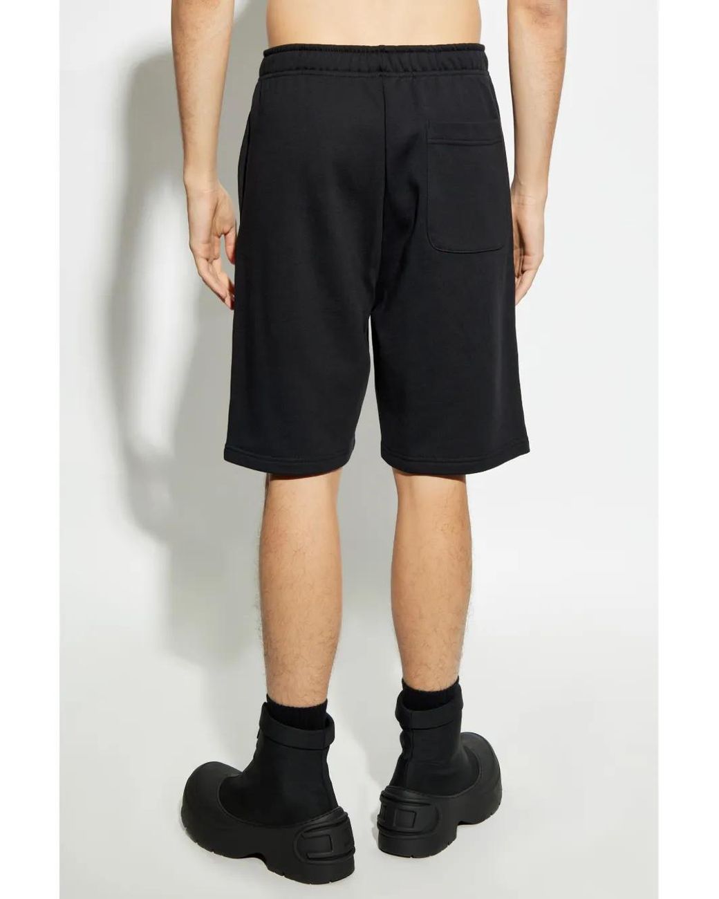DIESEL Black P-Marshy-Od Shorts for men