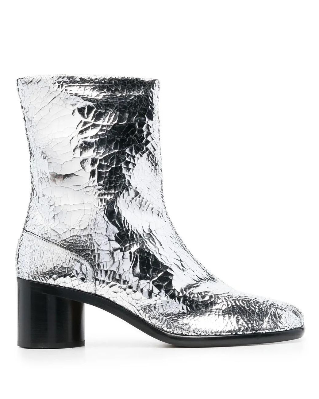 Maison Margiela White Tabi Broken Mirror Boots for men