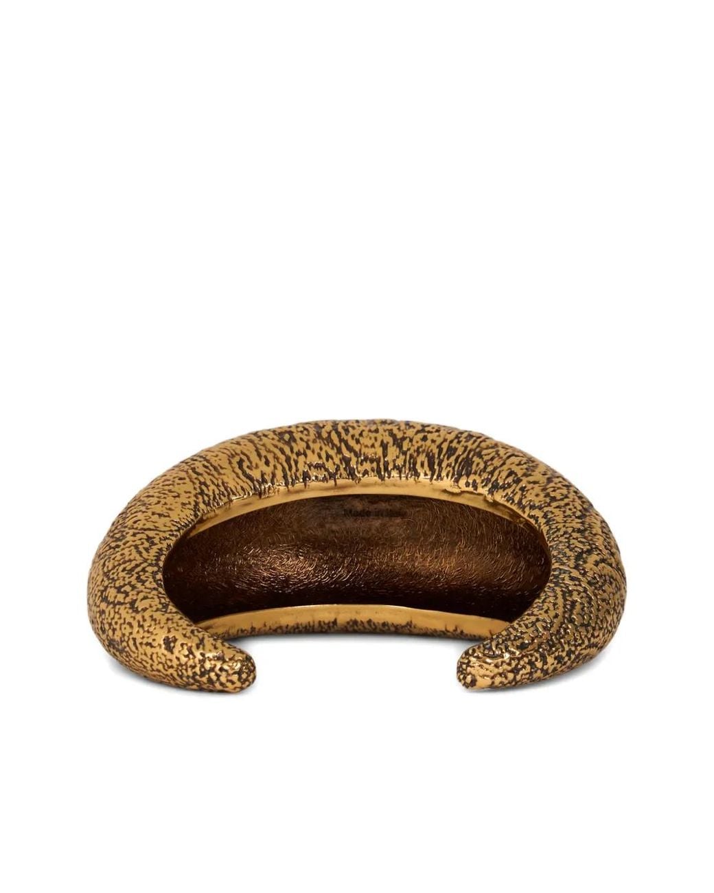 Etro Metallic Arnica Bangle Bracelet