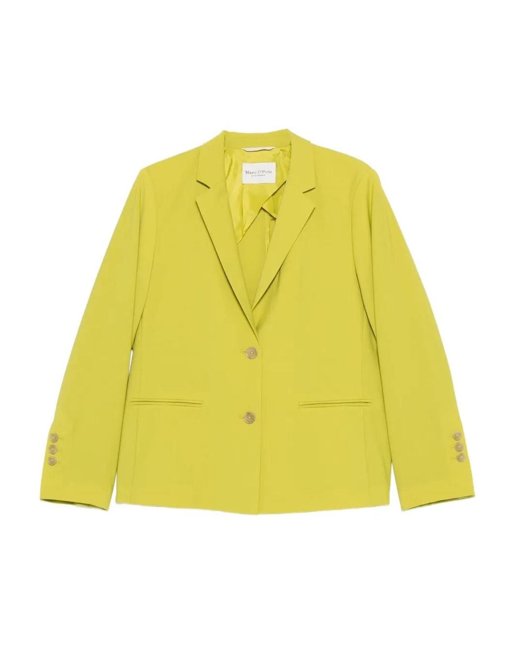 Blazer Con Botones Marc O' Polo de color Yellow