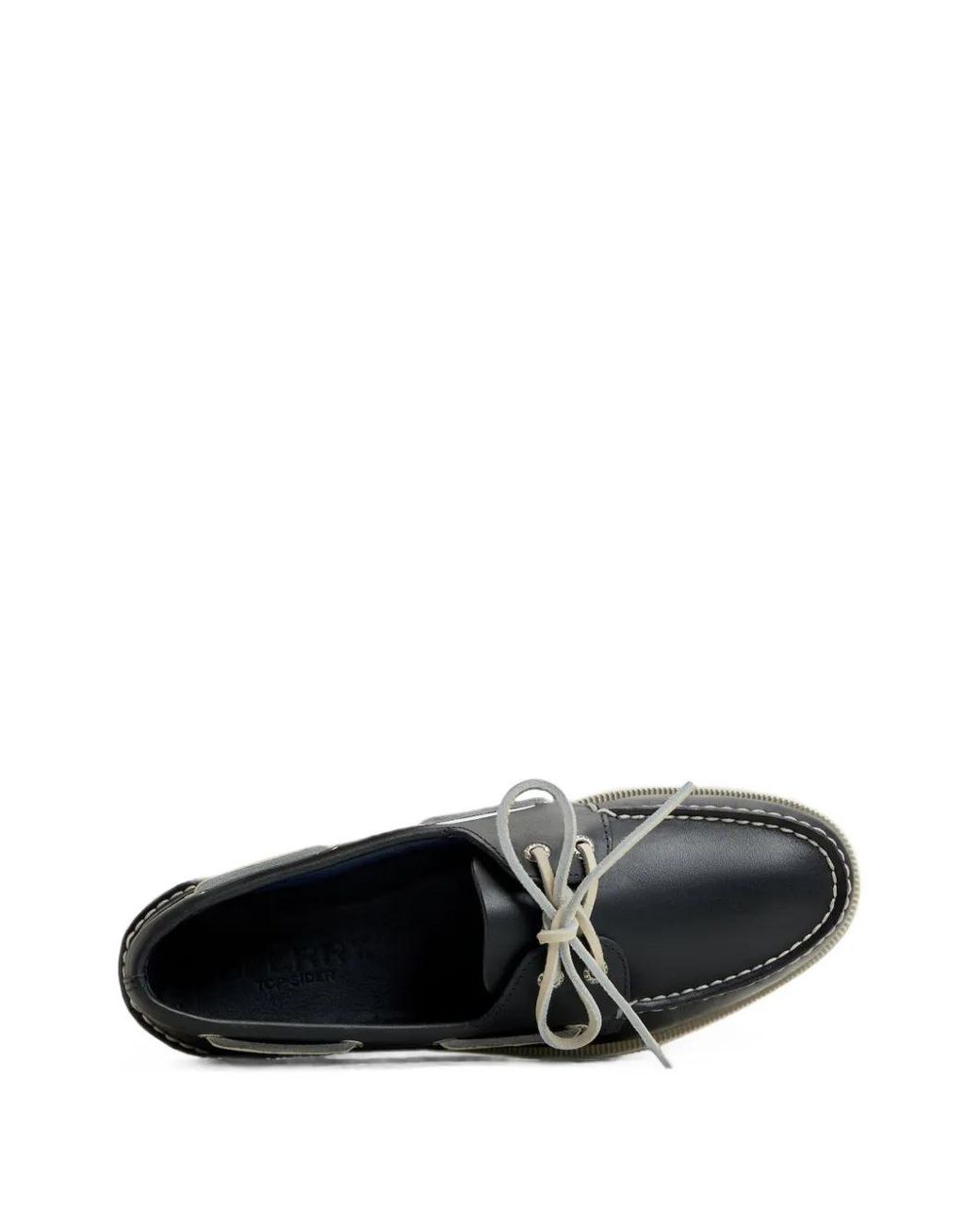Fortela White X Sperry A/O 2 Eye Leather Boat Shoes for men