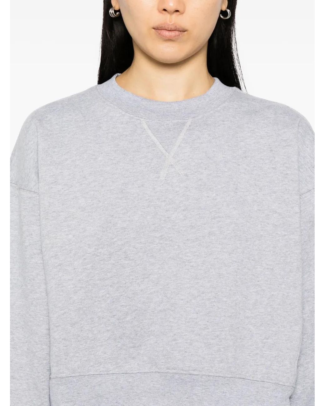Reformation White Grace Sweatshirt