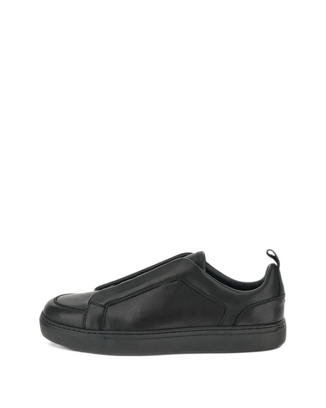 Paul & Shark White Leather Slip-On Sneakers for men
