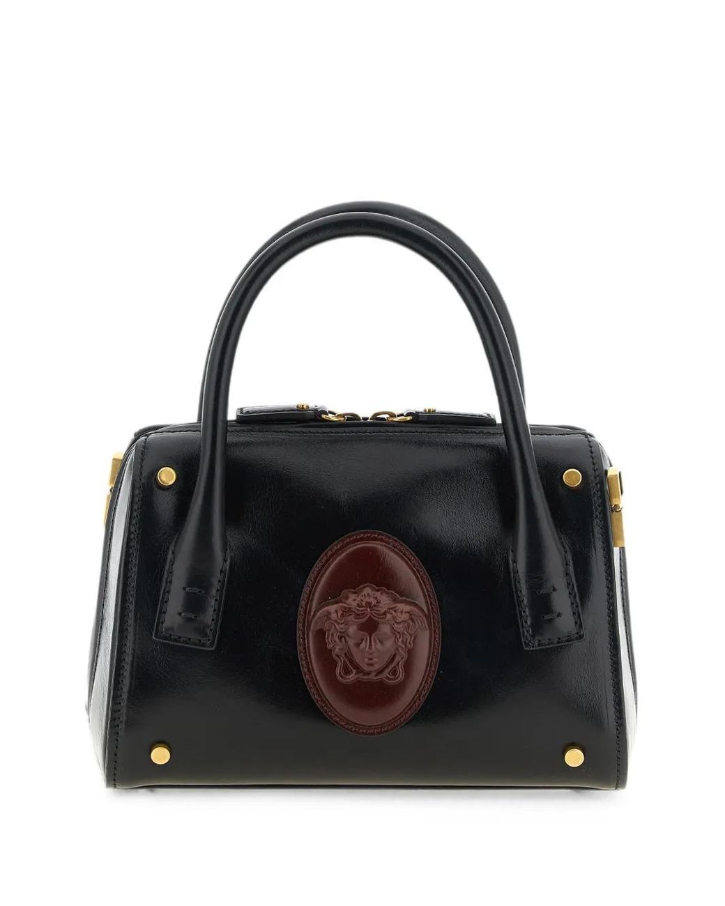 Versace Black Petit Sac À Main Rommy
