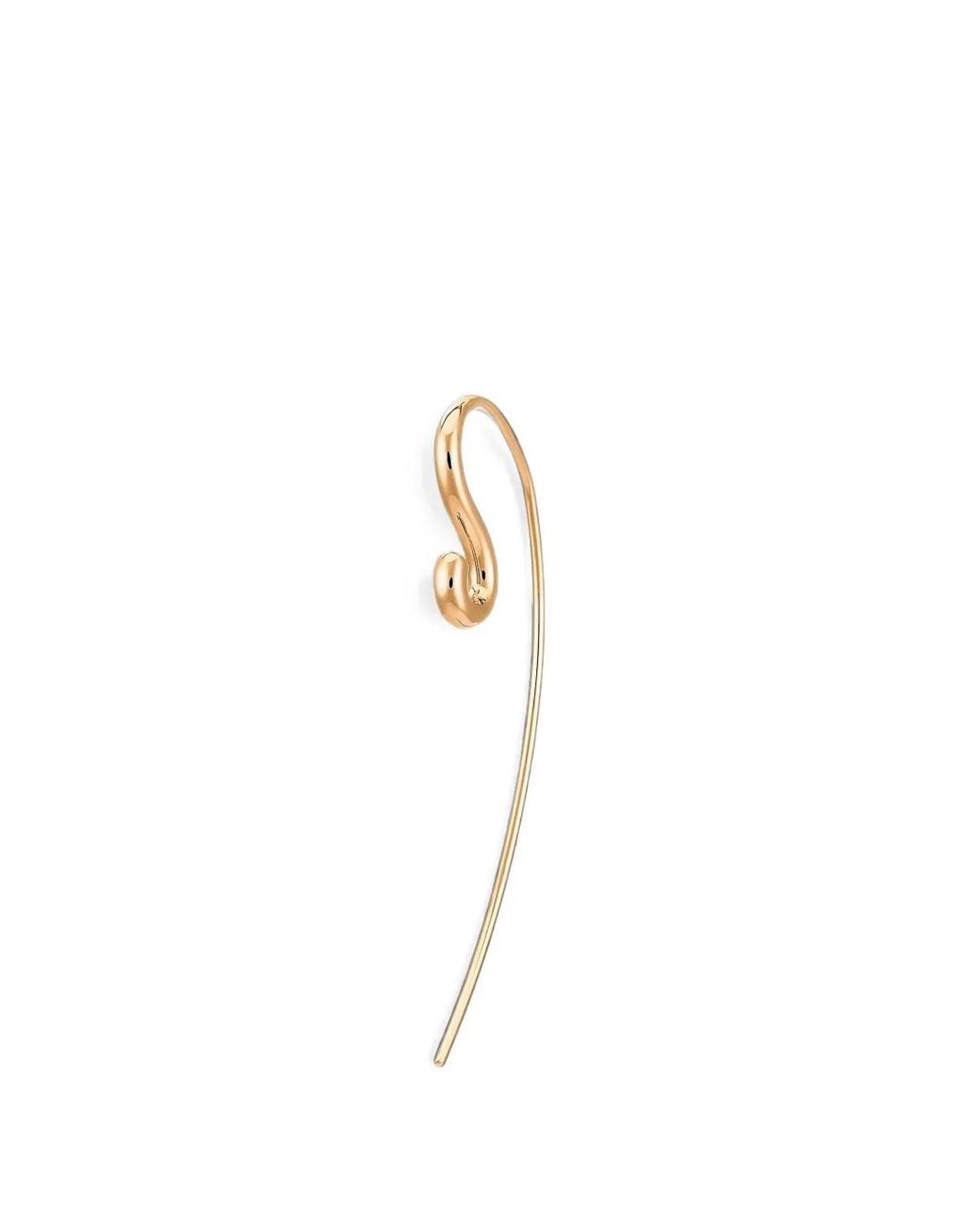 Charlotte Chesnais White Hook Xl Earring