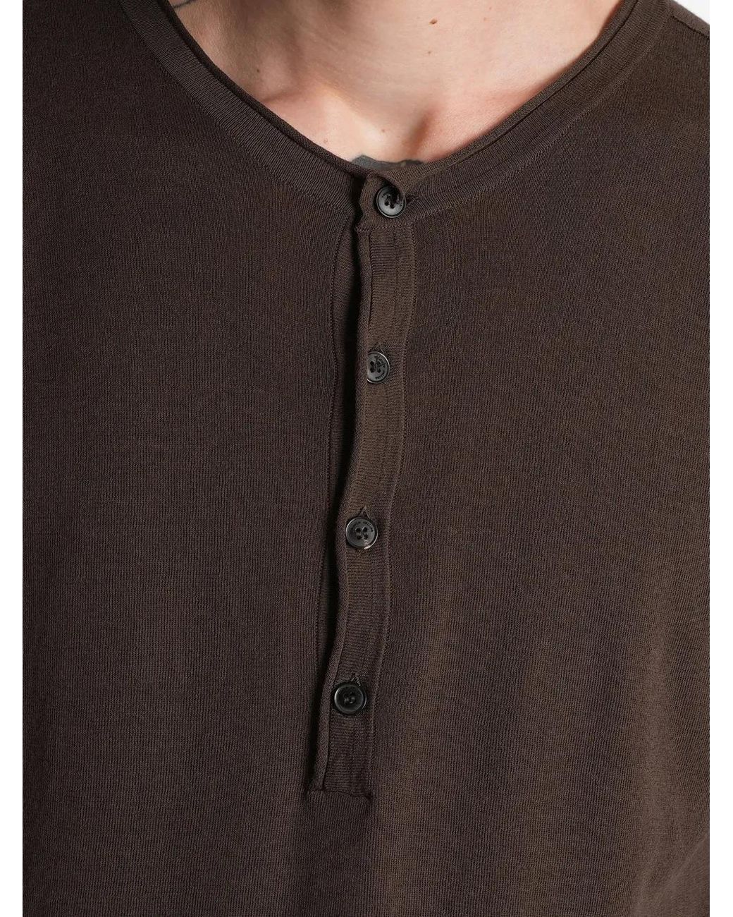 Roberto Collina Black Short-Sleeve T-Shirt for men