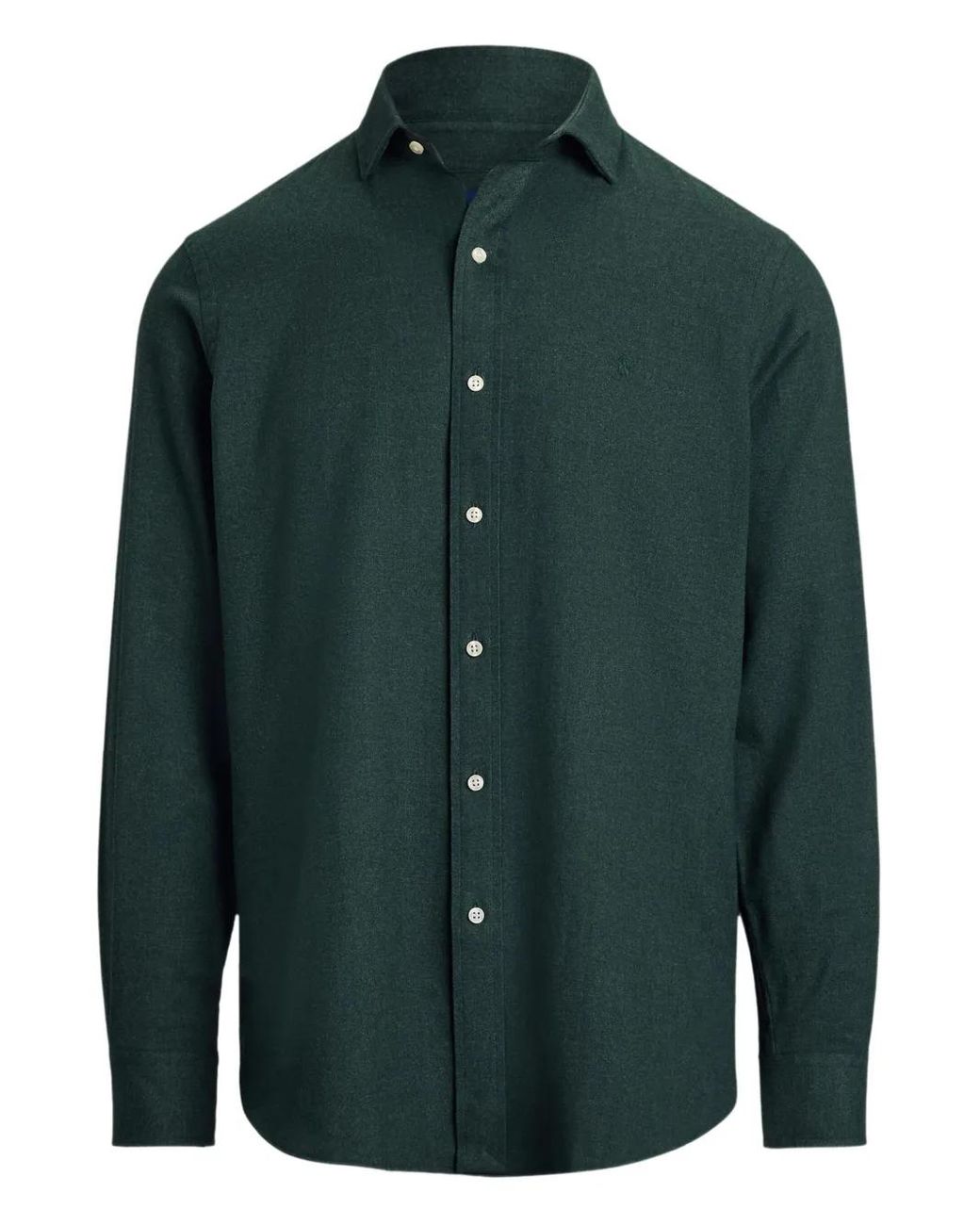 Polo Ralph Lauren Green Long-Sleeve Shirt for men