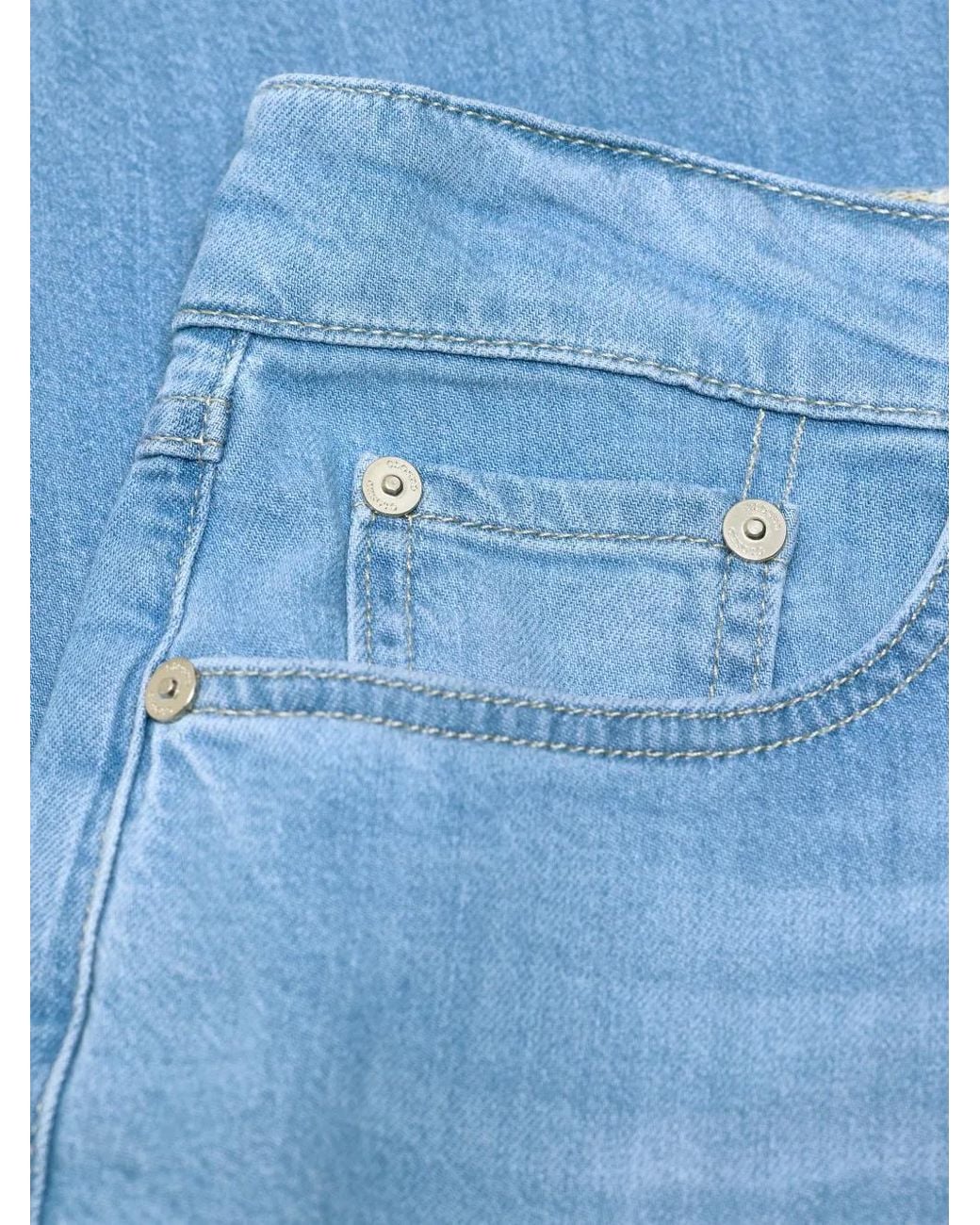 Closed Cropped Jeans in het Blue