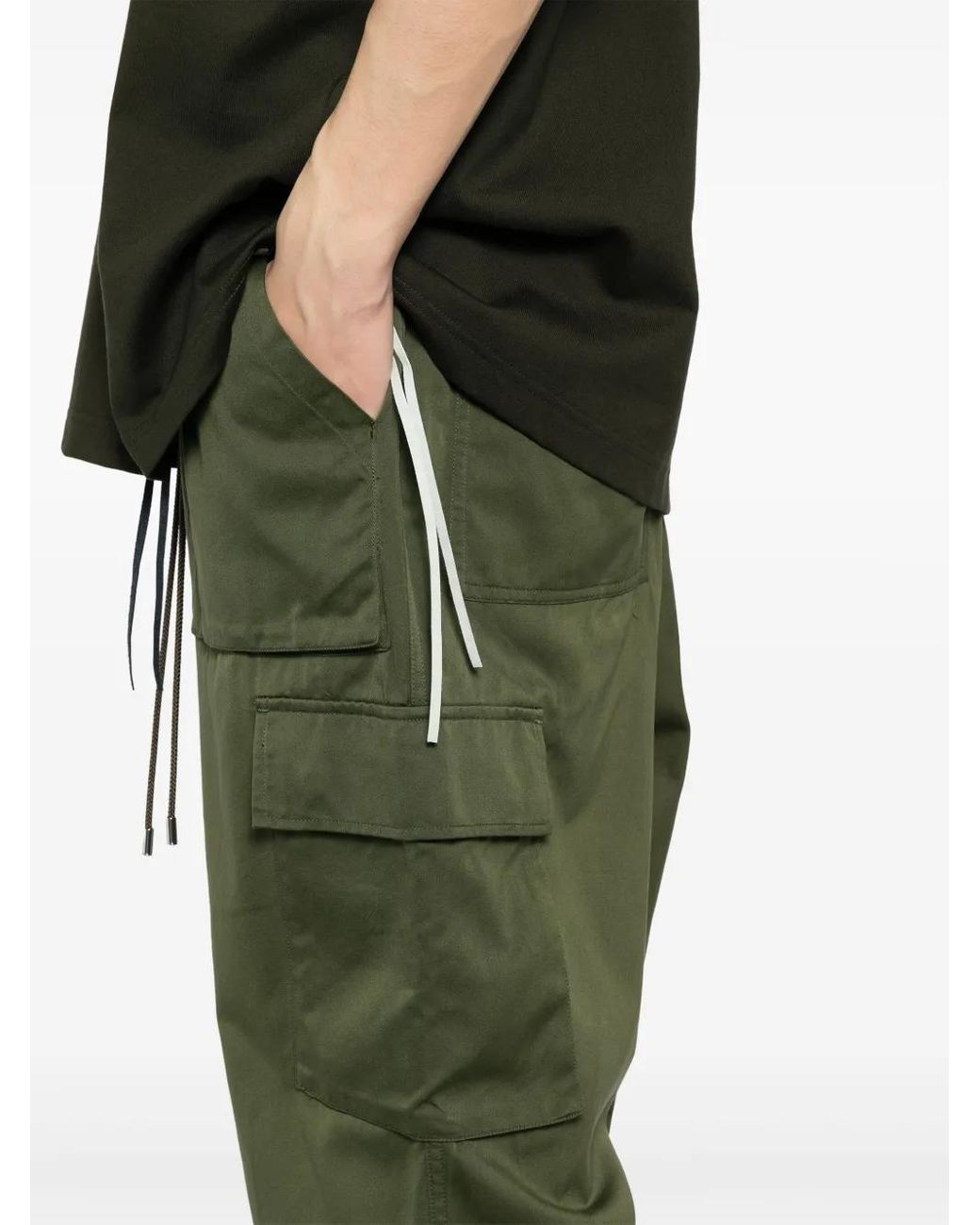 Mastermind Japan Green Cargo Trousers for men