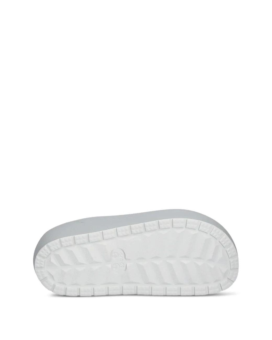 CROCSTM Gray Round-Toe Slides