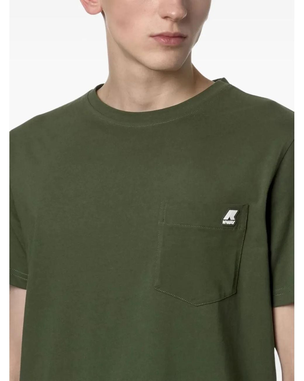 K-Way Green Sigur T-Shirt for men